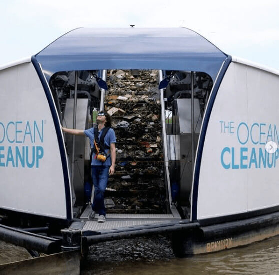 Boyan On His Mission With Ocean Cleanup